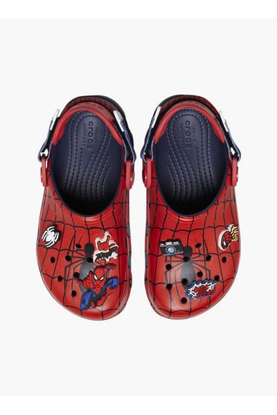 Crocs قباقيب للأولاد بحزام خلفي - 209258-410