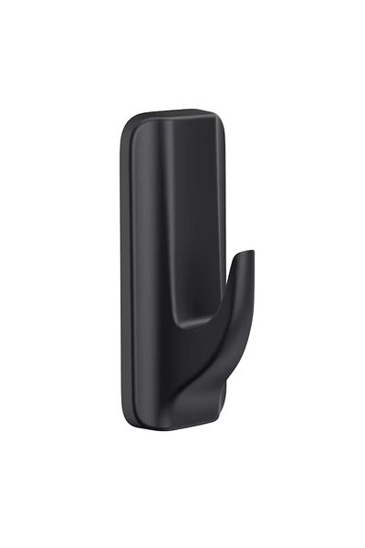 OEM Set of 9 Aloceo towel holders, 8 x 3.2 x 3 cm, plastic, black