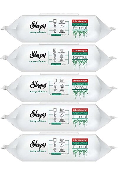 Sleepy Easy Clean Yüzey Temizlik Havlusu 100 Yaprak (5 Li Set) 500 Yaprak