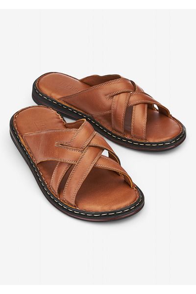 Cozi company Genuine Leather Orthopedic Soft Sole Very Comfortable Slippers