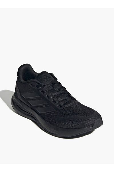 adidas Boys' RUNFALCON 5 J Lace-Up Closure School Shoes - IE8586-D