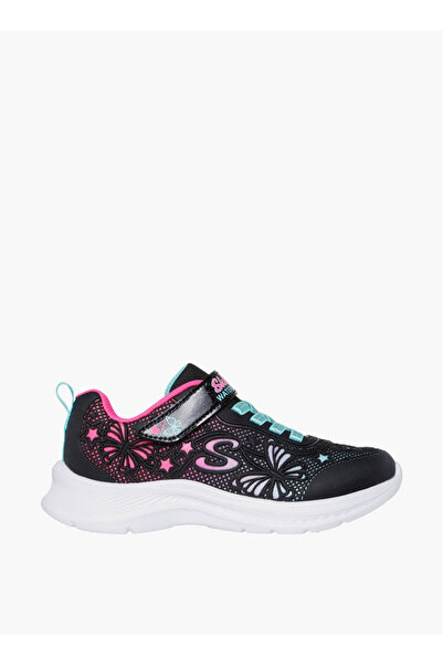 SKECHERS حذاء رياضي JUMPSTERS 2.0 للبنات مزود بشريط لاصق - 303380L-BKMT