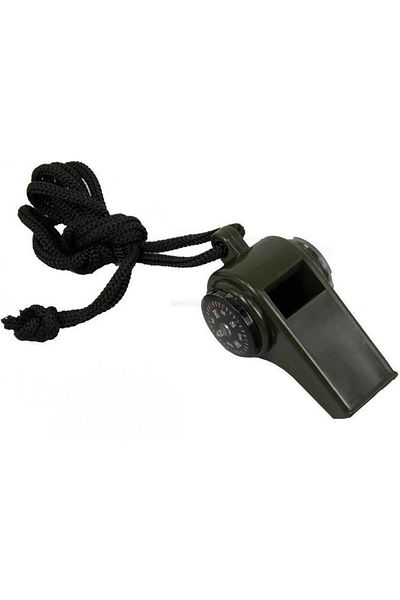 PRATİKOBA Multifunctional Emergency Whistle with Compass