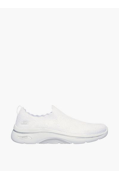 SKECHERS Women's GO WALK ARCH FIT 2.0 Slip-On Sports Shoes - 125329-WHT