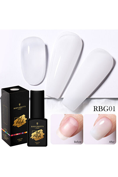 Born Pretty Jelly Nude Rubber Base Coat-15ml(RBG01)