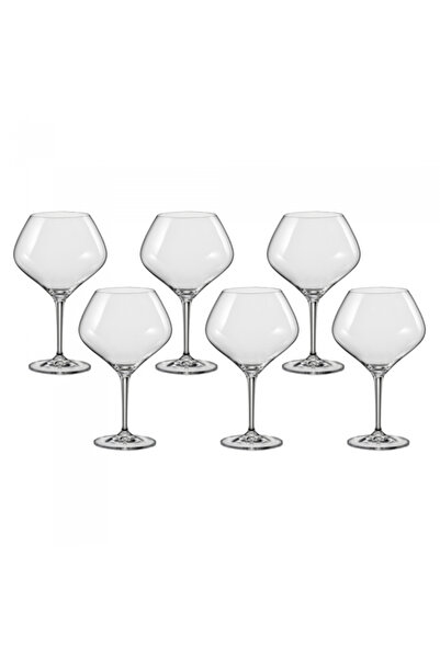 Bohemia Cristal Pahar BOHEMIA CRISTAL AMOROSO vin rosu set 6 buc 470ml