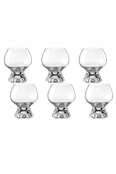 Bohemia Cristal Set 6 pahare BOHEMIA CRISTAL GINA pentru whisky 250ml