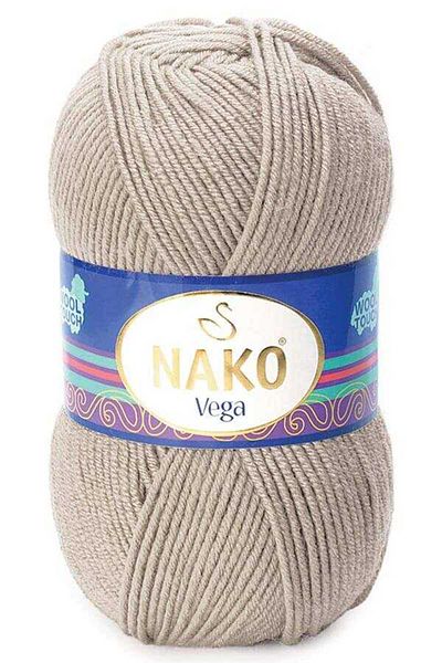 NAKO 5 Pieces Vega Hand Knitting Yarn 10344 Beige