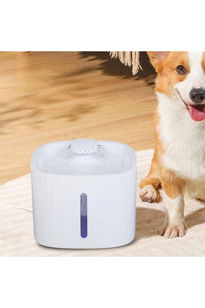 GÜMRÜK BEY Ez-1002 Automatic Water Dispenser Fountain – Clean and Continuous Water Supply for Cats Dogs and Birds 3 Liters