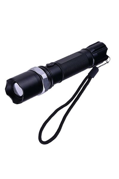 divendi-ro 2 in 1 LED Flashlight, Metal Housing and Signal Tube, 1800LM