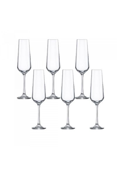 Bohemia Cristal Pahar BOHEMIA CRISTAL SIESTA pentru vin spumant set 6 buc 180ml