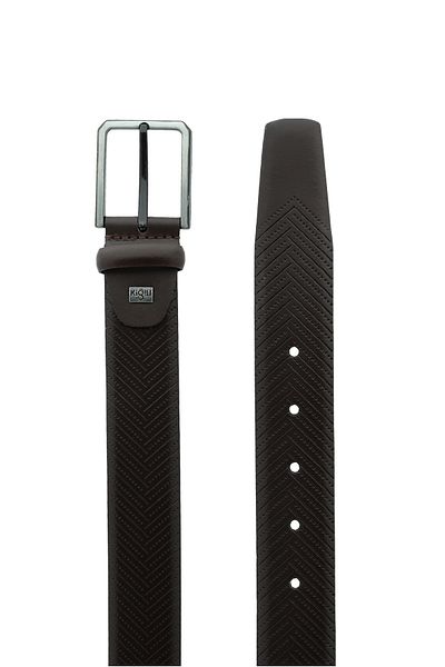 Kiğılı Classic Patterned Leather Belt