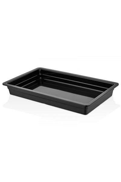 Culinaro Melamine gastronorm tray GN 1/1 530x325xh65mm, 6.6lt, black
