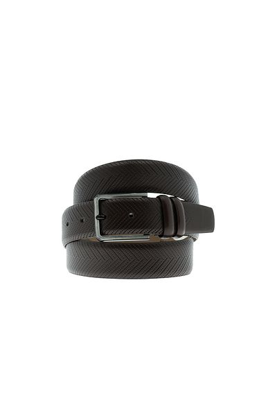 Kiğılı Classic Patterned Leather Belt