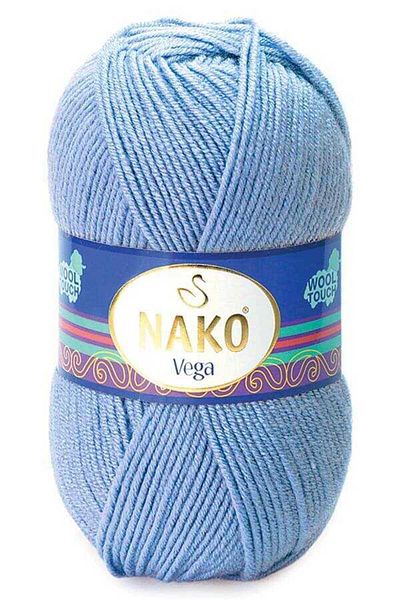 NAKO Vega Hand Knitting Yarn 271 Blue Violet