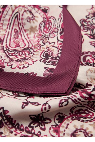 MANGO Woman Paisley desenli şal