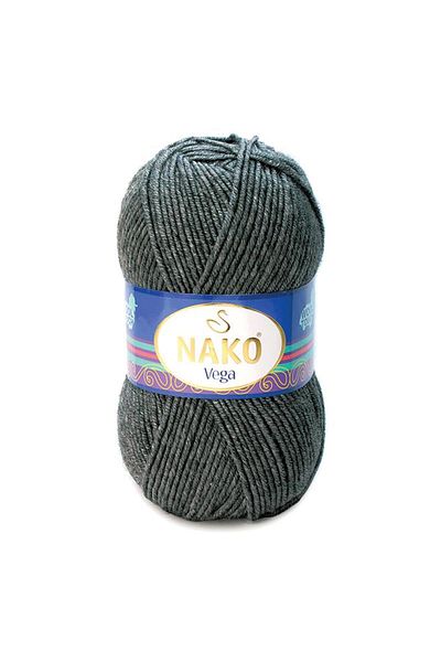 NAKO Vega Hand Knitting Yarn 193 Gray