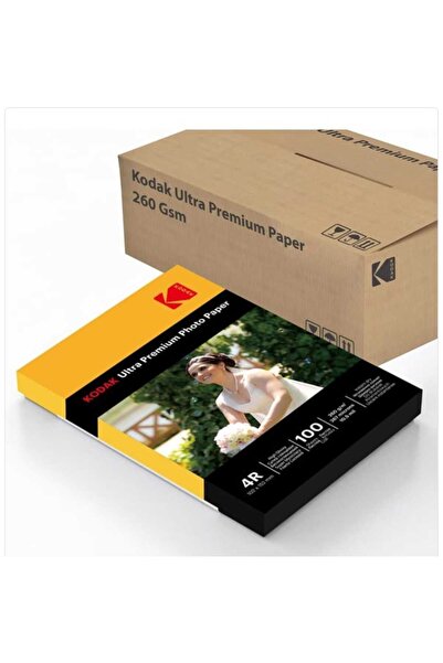 Kodak 10X15 GLOSY PARLAK FOTOĞRAF KAĞIDI 40 ADET (KOLİ) 260 GR