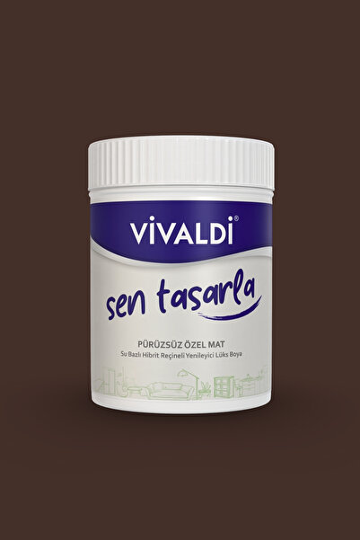 Vivaldi Boya Tüm Yüzeyler İçin Su Bazlı Hibrit Yenileme Boyası DIY-Dolap-Ahşa...