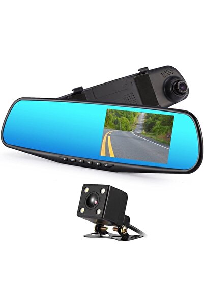 divendi-ro Car rear-view mirror camera, touch screen, FullHD front-back recording