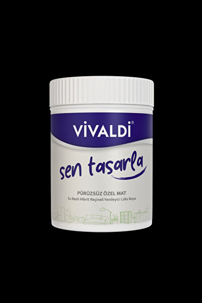 Vivaldi Boya Tüm Yüzeyler İçin Su Bazlı Hibrit Yenileme Boyası DIY-Dolap-Ahşa...