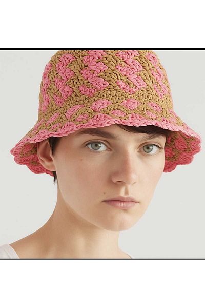 No Name Atelier Rattan Design Hat