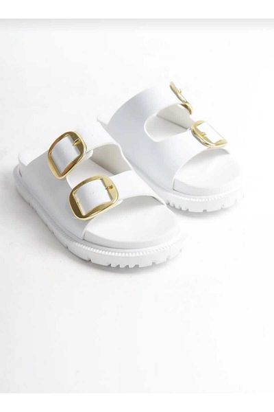 BYBERO Orthopedic Buckle Sandals Slippers