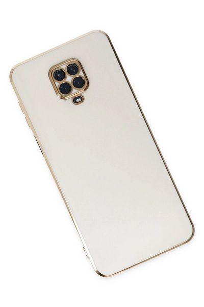 CepteToptan جراب هاتف Xiaomi Redmi Note 9 Pro من السيليكون - أبيض - MKİ5759-7895