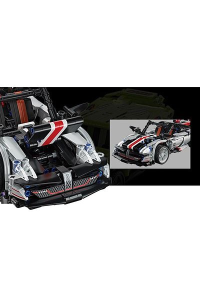 divendi-ro Car construction set, 509 pieces, for children 6 years +