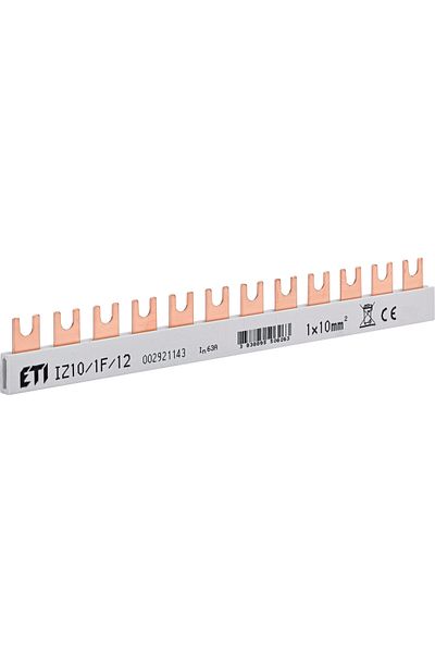 Eti Busbar 12 module, tip furca, 1P, 63A, IZ10, 002921143,