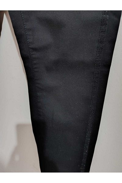 anne moda ankara 1. Quality Lycra, Sparkly, Seasonal, Mid-High Waist, Straight Leg Trousers