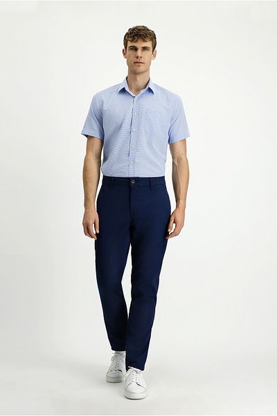 Kiğılı Short Sleeve Regular Fit Plaid Cotton Shirt