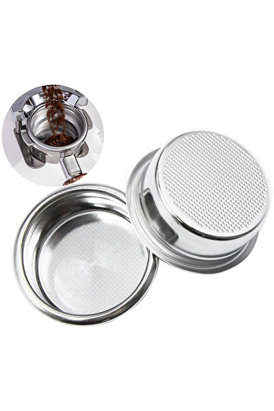 Omran Cart سلة فلتر قهوة 54 مم - مصنوعة من الفولاذ المقاوم للصدأ، سعة كوبين، ...