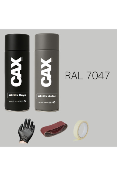 caxcolors SPREY+ASTAR PREMİUM ÖZEL YAPIM AKRİLİK SPREY BOYA SETİ 400 ML (ARAB...