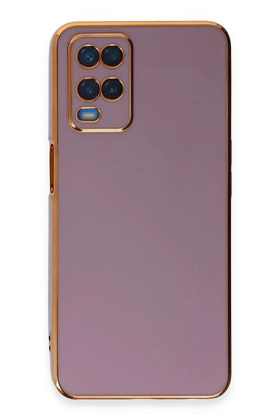 CepteToptan حافظة اوبو A54 4G سيليكون فوليت - بنفسجي - MKİ8957-3502