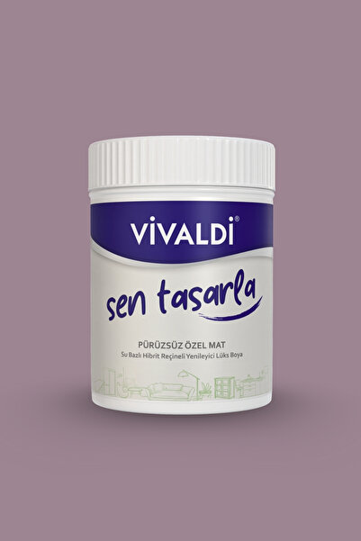 Vivaldi Boya Tüm Yüzeyler İçin Su Bazlı Hibrit Yenileme Boyası DIY-Dolap-Ahşa...