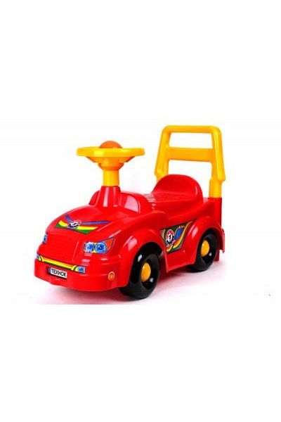 Divendi Pre-school car for children 1-3 years, Ride On, red-yellow