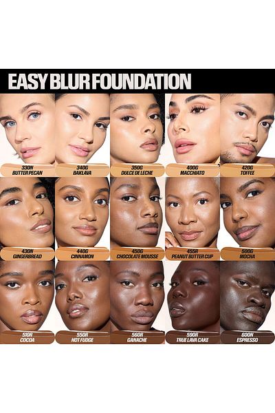 Huda Beauty Ultra Fluid and Smoothing Foundation That Provides a Natural and Airy Look - 120B Vanilla (30 ml)