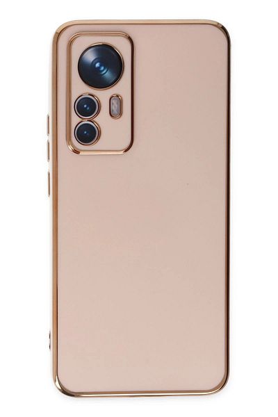 CepteToptan حافظة هاتف Xiaomi Mi 12T Pro من السيليكون - وردي - MKİ1040-9325