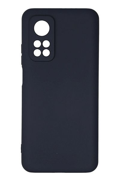 CepteToptan حافظة هاتف Xiaomi Mi 10T مصنوعة من السيليكون المخملي الداخلي - أزرق داكن - MKİ2020-5661