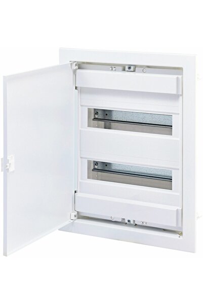 Eti Cofret PVC, 28 module, incastrat, IP40, alb, usa metalica alba, 001101161,