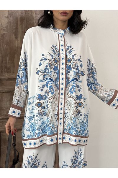 suphias Jessica Fabric Shirt & Pants Set of 2