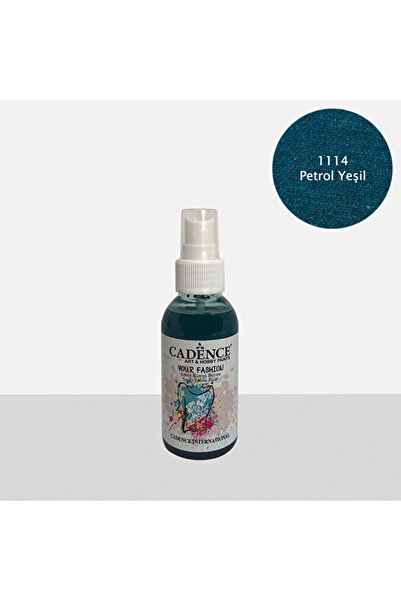 Cadence 1114 Petrol Yeşili Sprey Kumaş Boyası