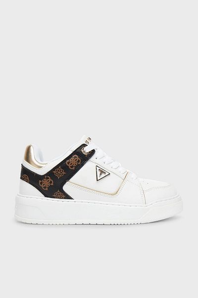 Guess Delove 4g Logo Sneaker Shoes Fltdelfal12 Shoes Fltdel Fal12 White