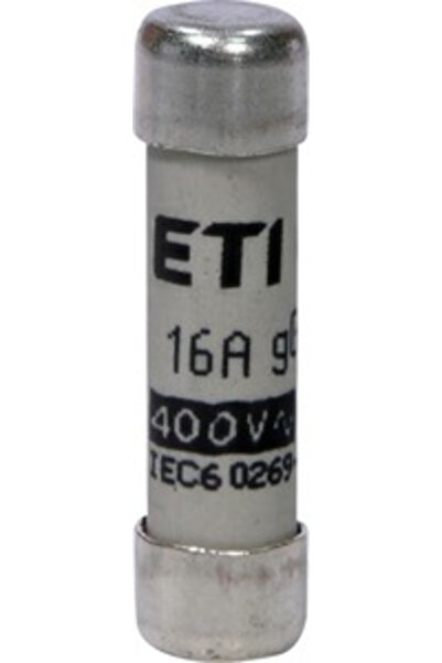 Eti Siguranta fuzibila cilindrica gG, AC, 8x32, 16A, 400V, CH8x32, set 10 buc...