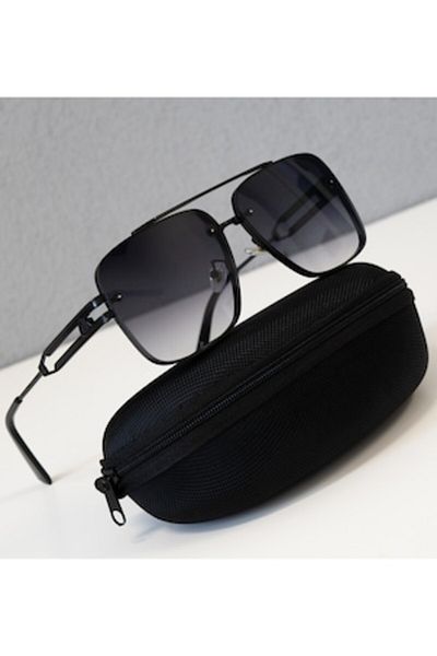 4desire.ro Men's Sunglasses, Fashion Style, Gradient Smoky Lenses, Modern Frame Design and Elegant Detail, Inte