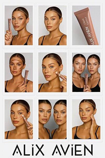 Alix Avien Yaşlanma Karşıtı E Vitaminli Nemlendiren Kremsi Likit Kontür - Liquid Contour 103 Flawn Brown