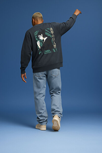 By Caspita Fashion سويت شيرت Lenithra Attack on Titan Eren Anime مطبوع للجنسي...