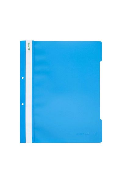 Leitz Ring Binder, Blue, 50 Pack, A4 Size, 2 Hole Construction