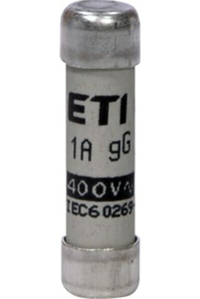 Eti Κυλινδρική ασφάλεια gG, AC, 8x32, 0,5A, 400V, CH8x32, σετ 10 τεμαχίων, 00...